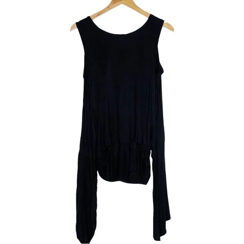 Nasty Gal | Cold Shoulder Long Sleeve Top